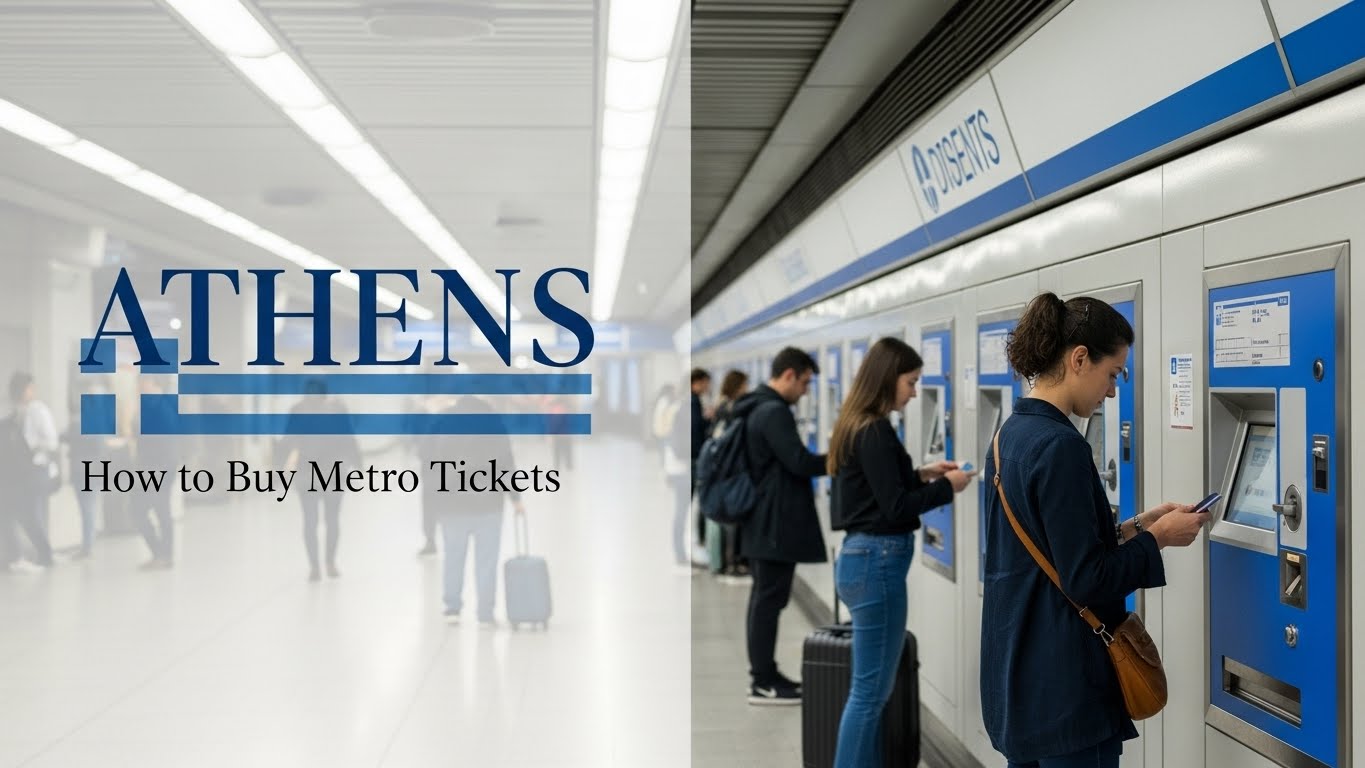 Athens Metro Tickets Guide: Prices, How to Buy, and Airport Access