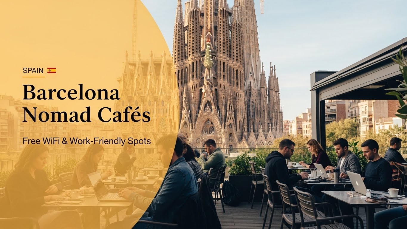 Best Digital Nomad Cafes in Barcelona for Work and WiFi