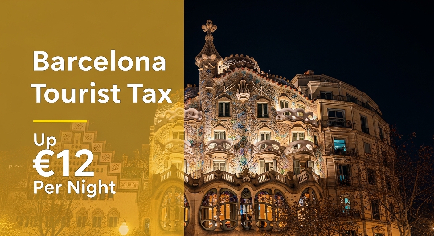 How Much Is the Tourist Tax in Barcelona 2026? Breakdown Up to €12