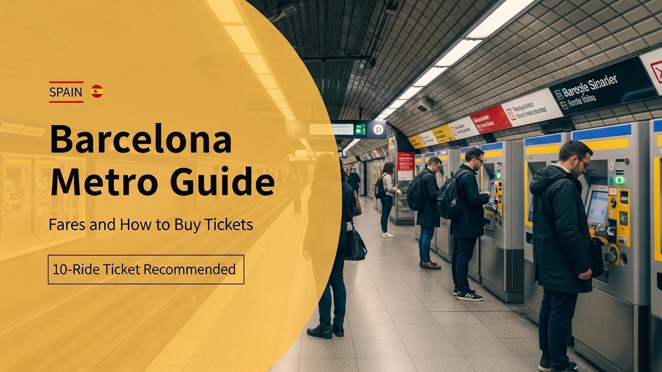 How to Use Barcelona Metro: Ticket Types and Easy Buying Guide