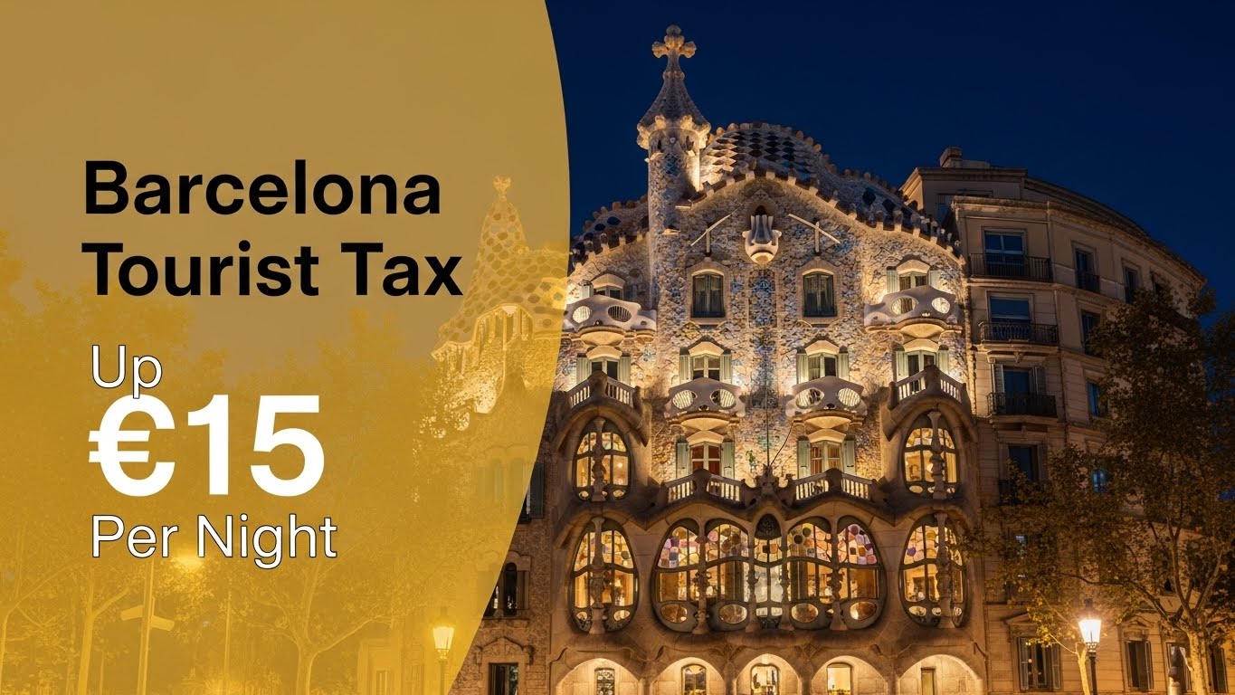 Tourist Tax Barcelona 2025: New City Tax Rates and €15 Fee Explained