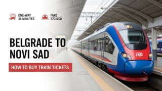 Belgrade to Novi Sad Train Price|Direct vs Local Train Cost & Travel Time
