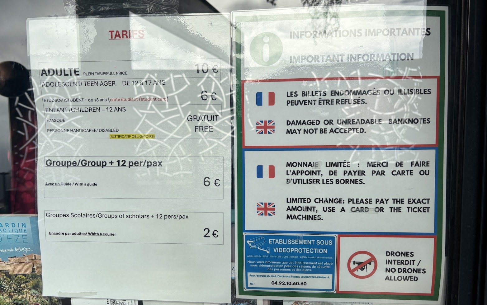 Botanical Garden Entrance Fee of Eze Village in 2026