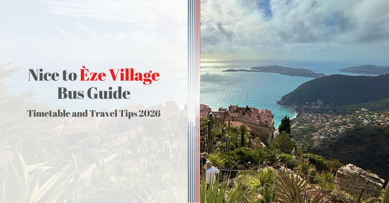 Nice to Èze Village Bus Guide with Timetable 2026 info